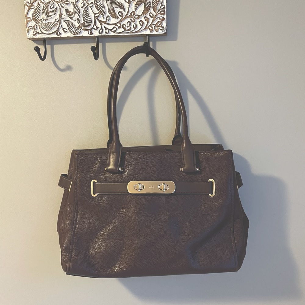 Plum Coach purse